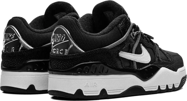 x NIGO Air Force 3 SP "Black/White/Smoke Grey/Metallic Platinum" sneakers - Image 3