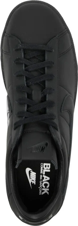 x Nike lace-up leather sneakers - Image 4