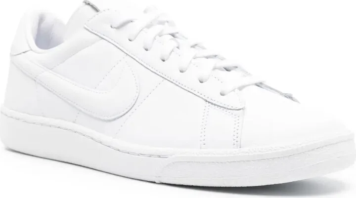x Nike swoosh-embroidery leather sneakers - Image 2