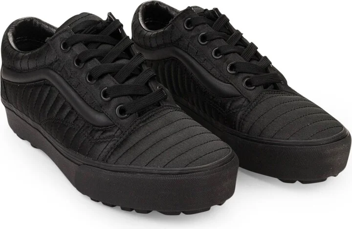X Oc Padded Old Skool Lug Platform Black Sneakers