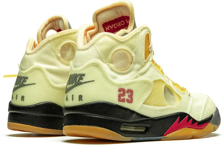 x Off-White Air Jordan 5 Retro SP "Sail" sneakers - Image 3