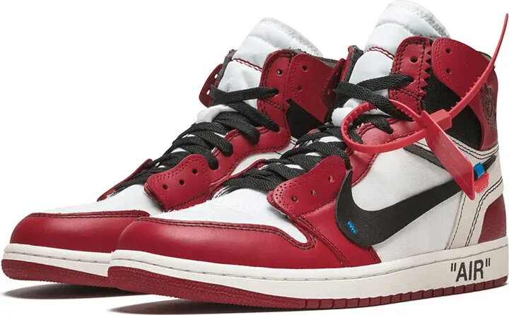 x Off-White The 10: Air Jordan 1 "Chicago" sneakers - Image 2