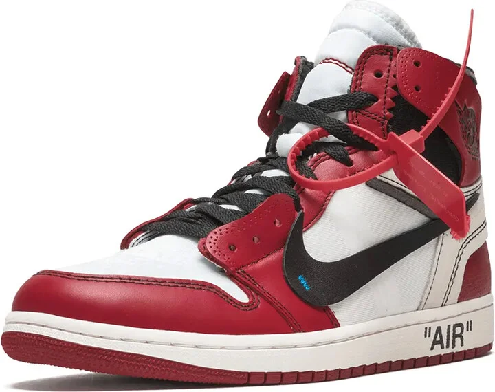 x Off-White The 10: Air Jordan 1 "Chicago" sneakers - Image 4
