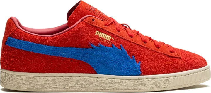 x One Piece Suede "Buggy" sneakers