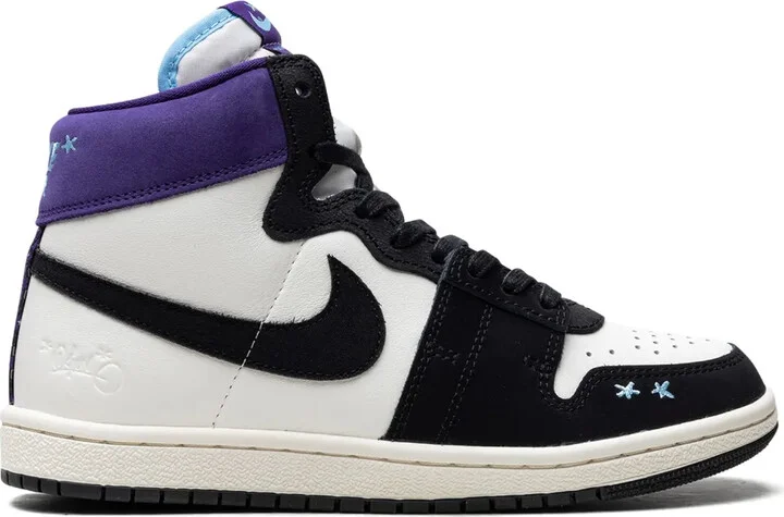 x Opium Paris Air Ship SP "Black/Court Purple" sneakers