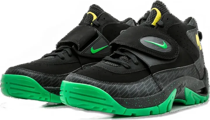 x Oregon Duck Air Mission PRM "Black/Apple Green" sneakers - Image 2