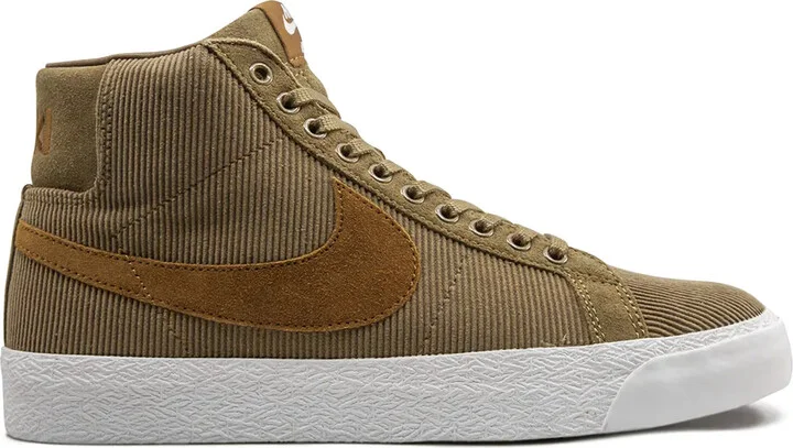 x Oski SB Zoom Blazer Mid ISO "Corduroy" sneakers