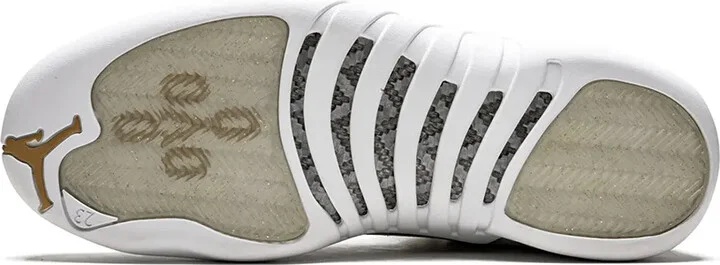 x OVO Air Jordan 12 Retro "White/Metallic Gold" sneakers - Image 4