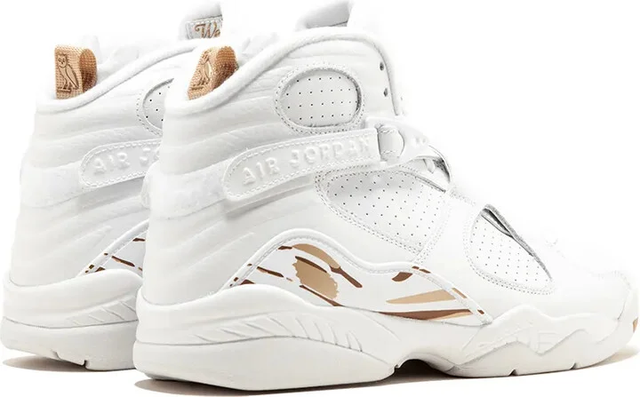 x OVO Air Jordan 8 Retro "White" sneakers - Image 3