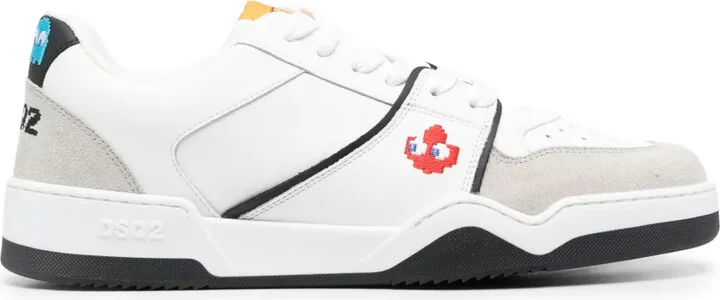 x Pac-Man panelled low-top sneakers