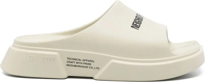 x Paes logo-print slides
