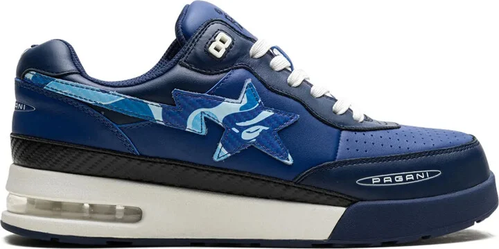 x Pagani Roadsta "Navy ABC Camo" sneakers
