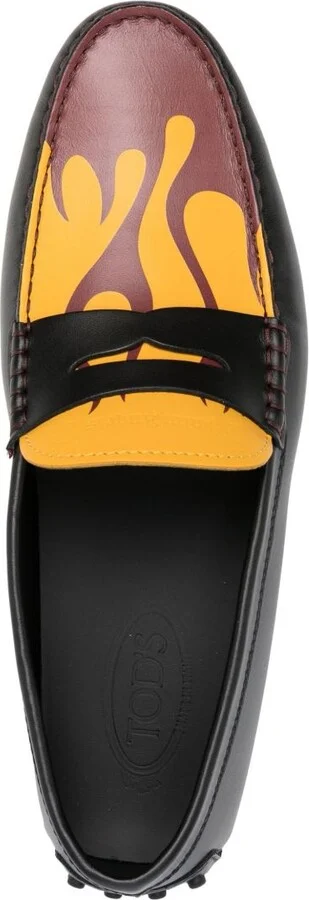 X Palm Angels Black Gommino Loafers - Image 4