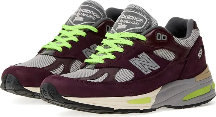 x Patta 991v2 lace-up sneakers - Image 2