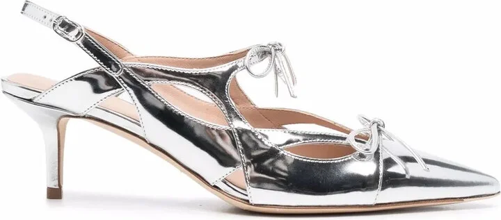 x Paula Cademartori Cinderella leather pumps