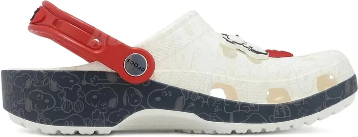x Peanuts Classic "Snoopy" clogs