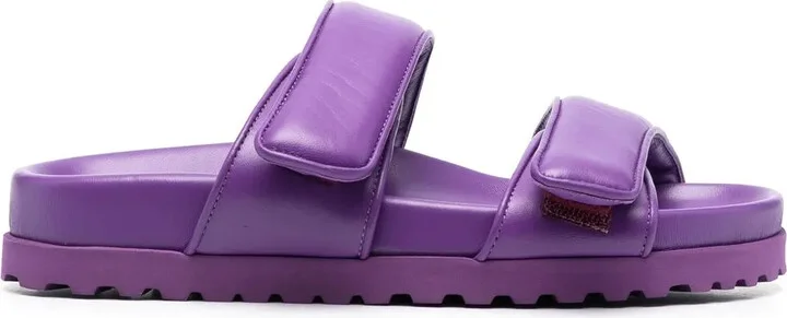x Pernille Teisbaek double-strap slides