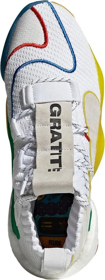 x Pharrell Crazy BYW LVL X “White” sneakers - Image 4