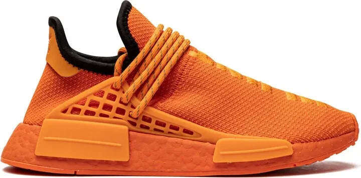 x Pharrell NMD Hu "Orange" sneakers