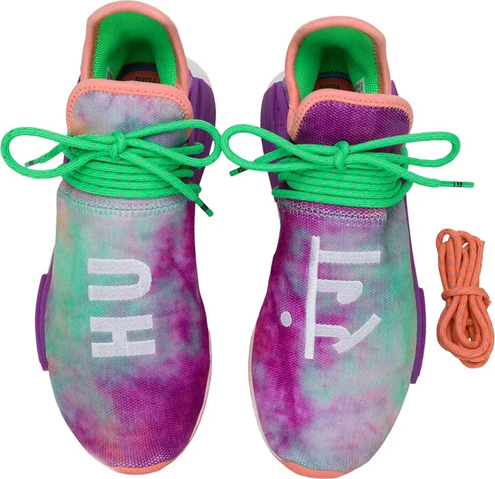 x Pharrell NMD Hu Trail ''Powder Dye'' sneakers - Image 4