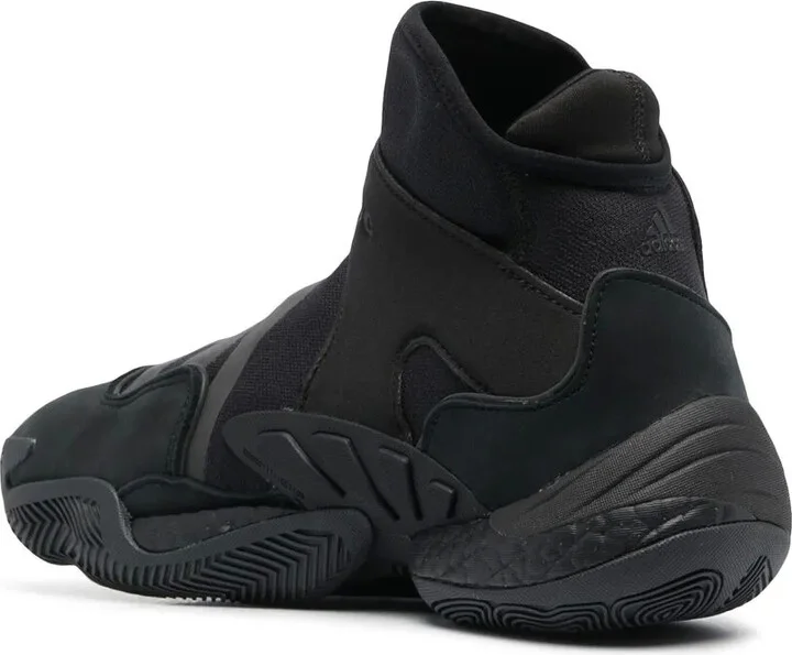 x Pharrell Williams Triple Black high-top sneakers - Image 3