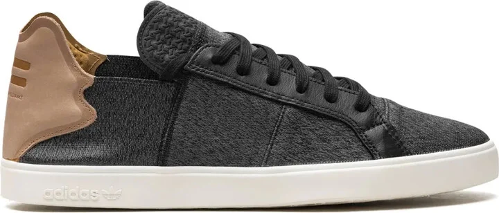 x Pharrell Williams Vulc Lace-Up "Core Black/Granite/Chalk White" sneakers