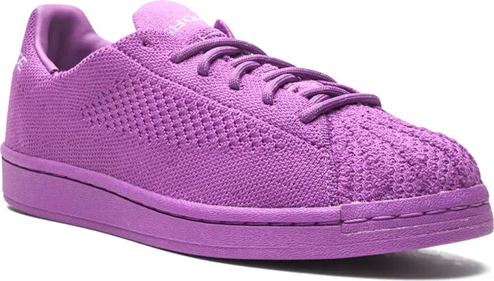 x Pharrell x Superstar Primeknit "Purple" sneakers - Image 2