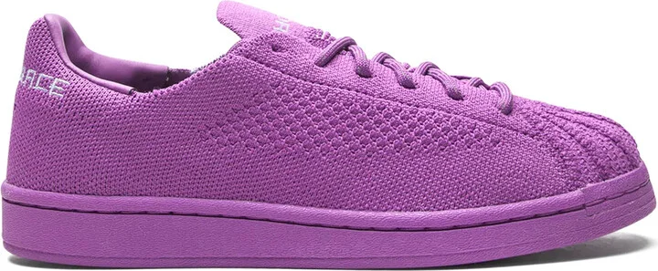 x Pharrell x Superstar Primeknit "Purple" sneakers