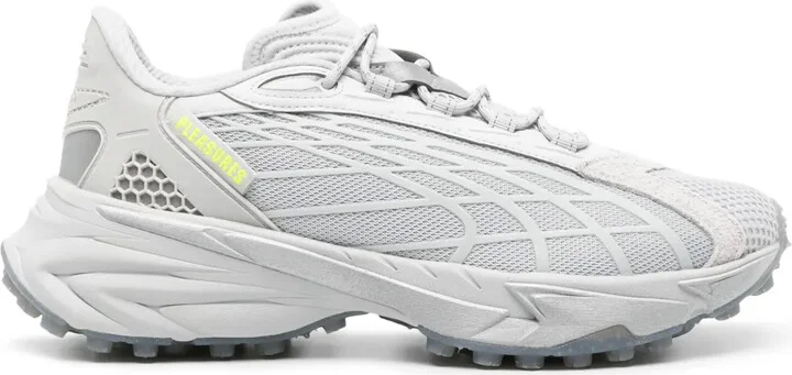 x Pleasures Spirex mesh sneakers