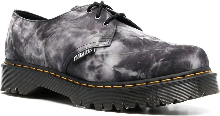 x Pleasures tie-dye 1461 derby shoes - Image 2