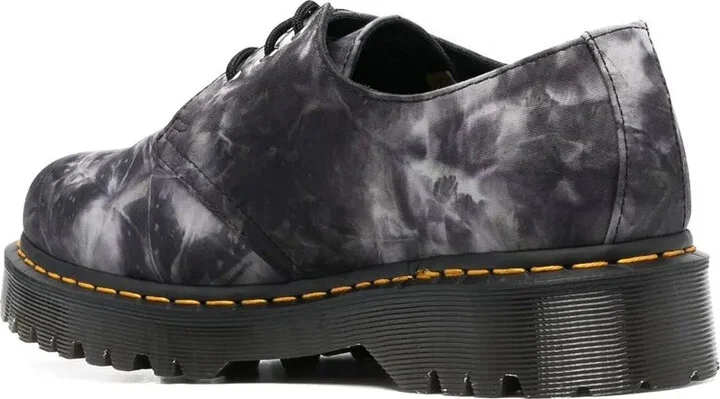 x Pleasures tie-dye 1461 derby shoes - Image 3