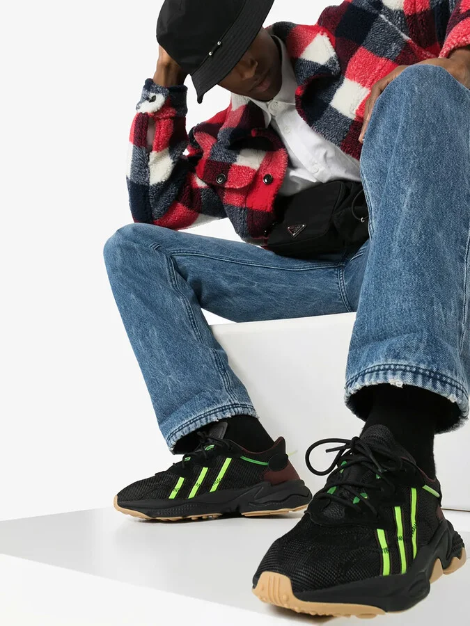 x Pusha T Ozweego lace-up sneakers - Image 2