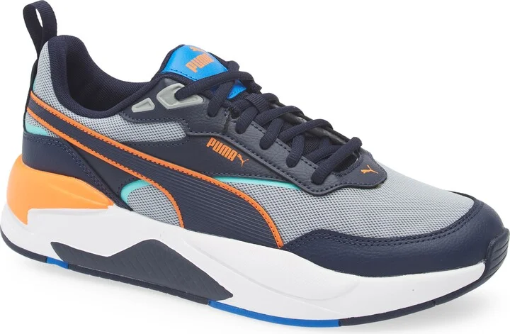 COOL MID GRAY-PUMA NAVY