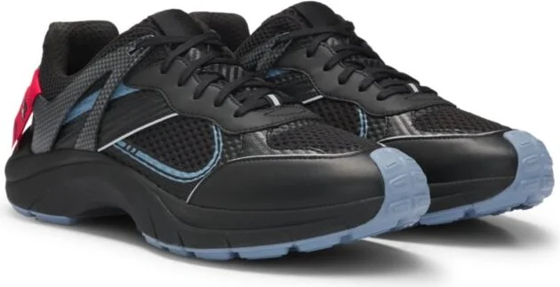 x RB hybrid trainers with heel spoiler