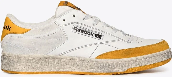 X Reebok Club C Vintage Leather Sneakers