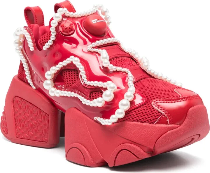 x Reebok pearl-embellished sneakers - Image 2