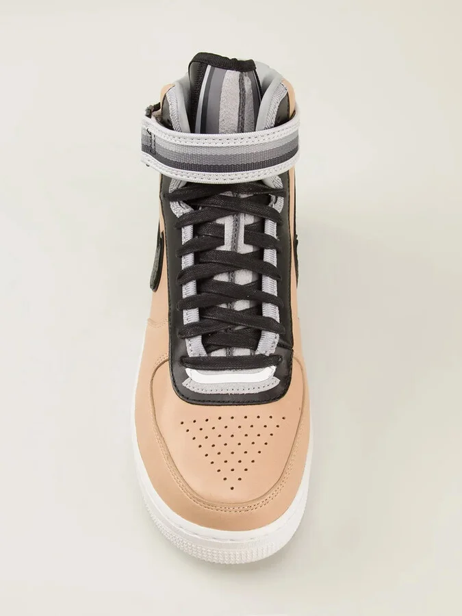 x Riccardo Tisci Air Force 1 Mid SP "Tan" sneakers - Image 4
