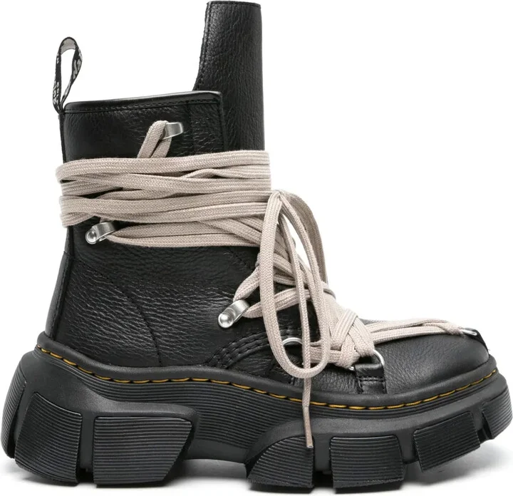x Rick Owens 1460 platform boots