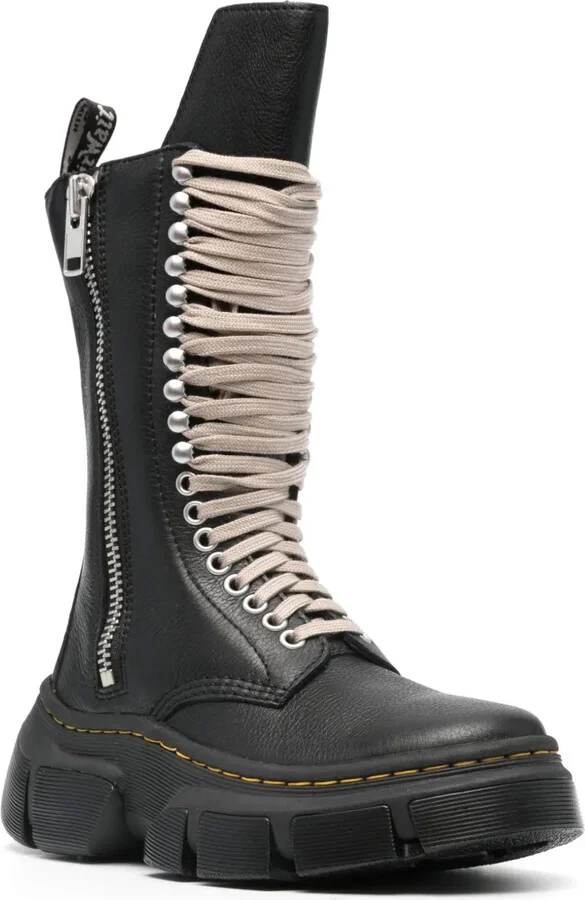 x Rick Owens 1918 leather boots - Image 2