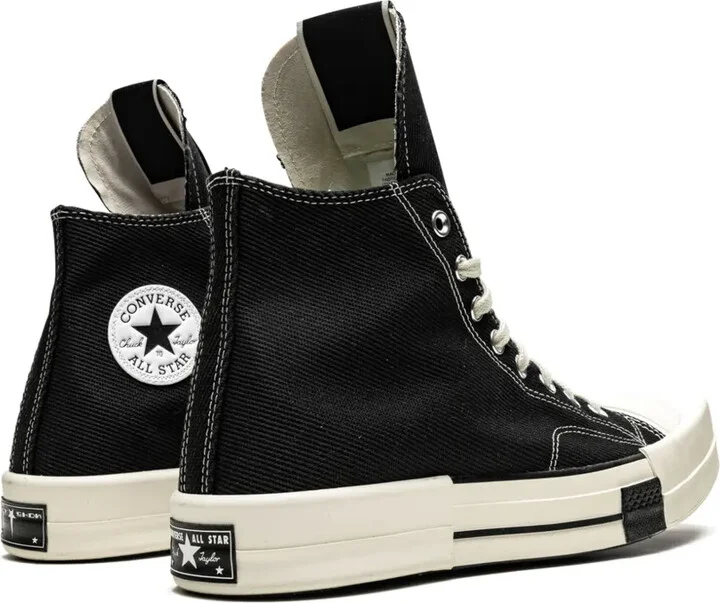 x Rick Ownes TURBODRK Chuck 70 "Black/Egret/White" sneakers - Image 3