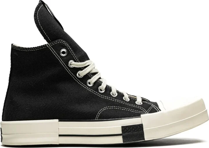 x Rick Ownes TURBODRK Chuck 70 "Black/Egret/White" sneakers