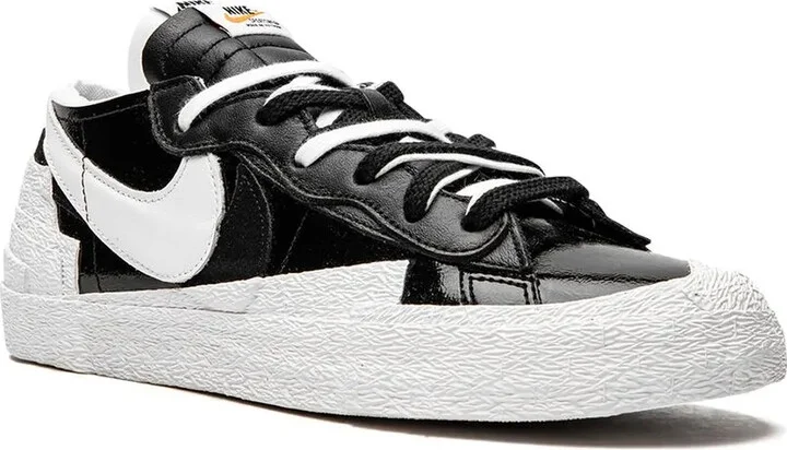 x sacai Blazer Low "Black Patent Leather" sneakers - Image 2