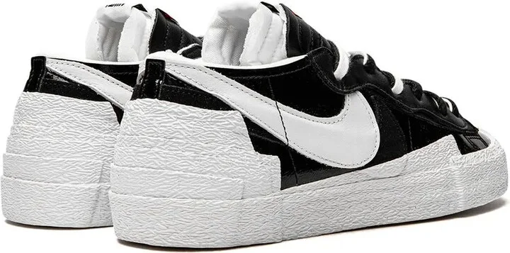x sacai Blazer Low "Black Patent Leather" sneakers - Image 3