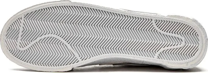 x sacai Blazer Low "White Patent Leather" sneakers - Image 4