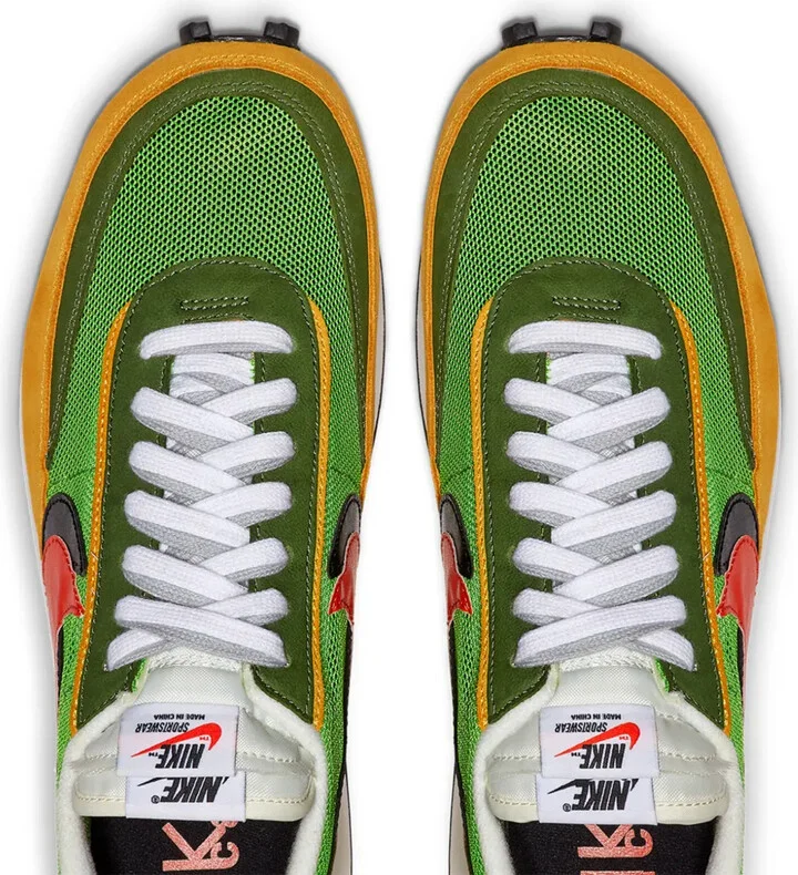 x sacai LdWaffle "Green Gusto" sneakers - Image 3