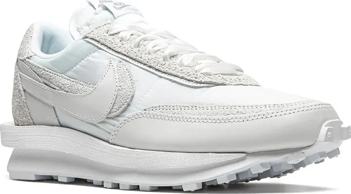 x sacai LDWaffle "White Nylon" sneakers - Image 2