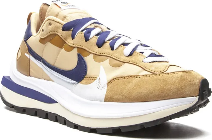 x sacai VaporWaffle "Tan Navy" sneakers - Image 2