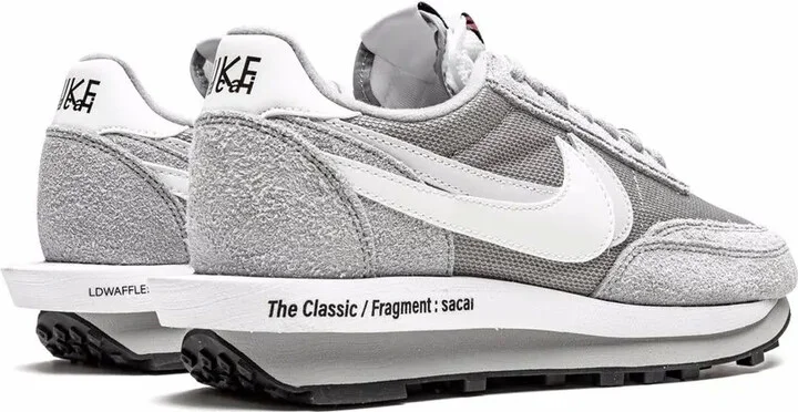x sacai x Fragments LDWaffle "Grey" sneakers - Image 3