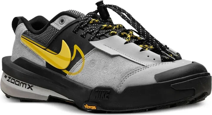 x Sacai Zegamadome SP "Matte Silver/Yellow" sneakers - Image 2