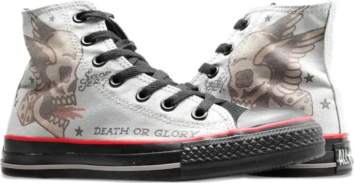 x Sailor Jerry Chuck Taylor All Star Tattoo "Grey/Black" sneakers - Image 2